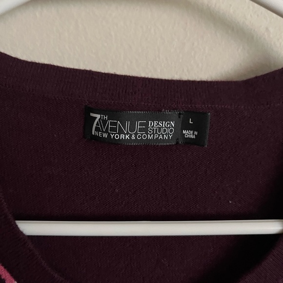 Ladies Argyle Sweater - Picture 3 of 3